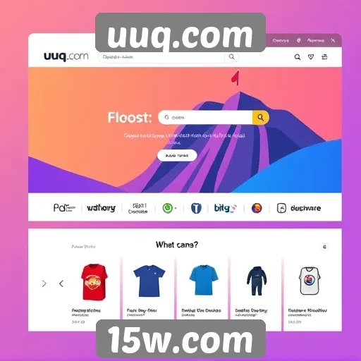 Análise da interface do usuário em uuq.com